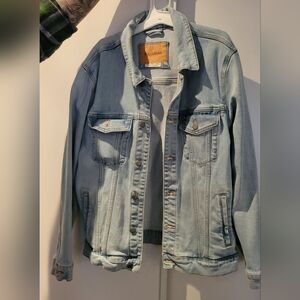 Pull&Bear Light Blue Denim Jacket